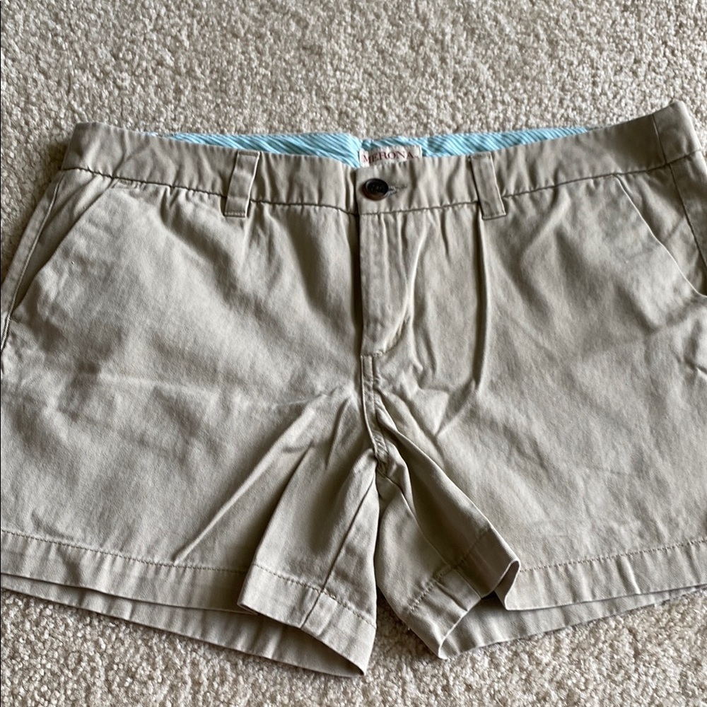 Merona Tan Shorts Relaxed Fit
